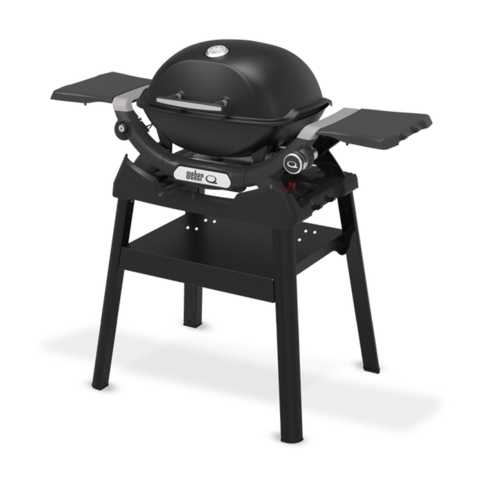 Grill gazowy Weber Q 1200N na kartusze ze stolikami bocznymi i stojakiem (1501085)
