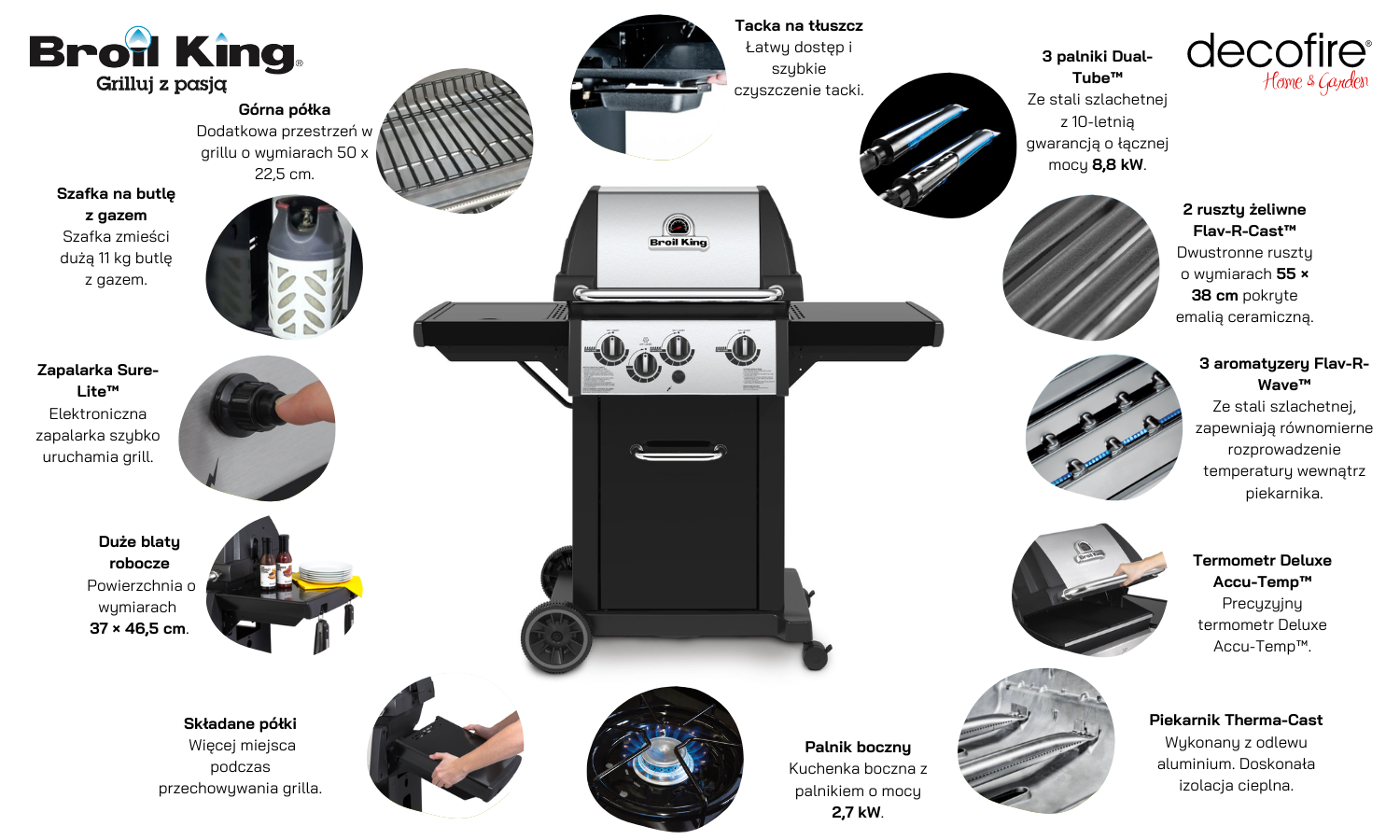 Grill gazowy Broil King Monarch 340