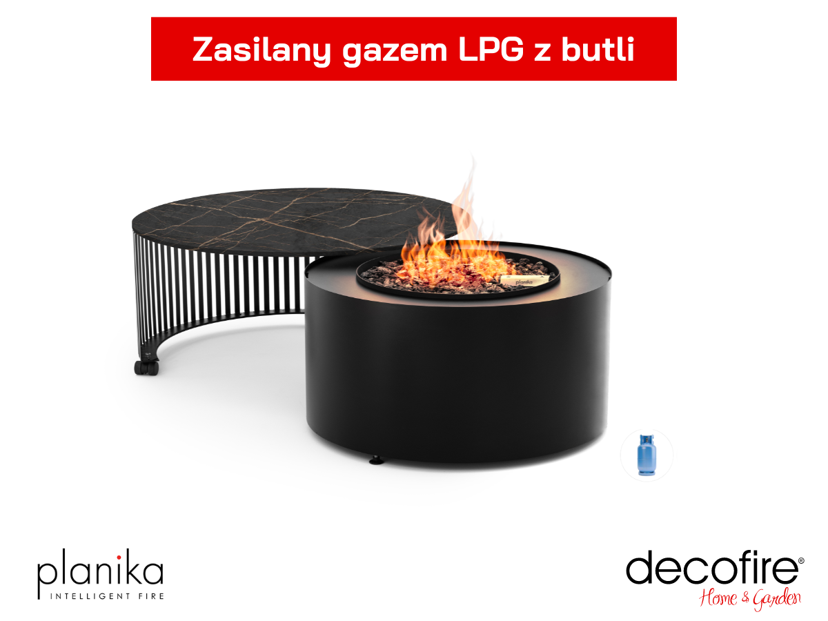 Zasilany gazem LPG