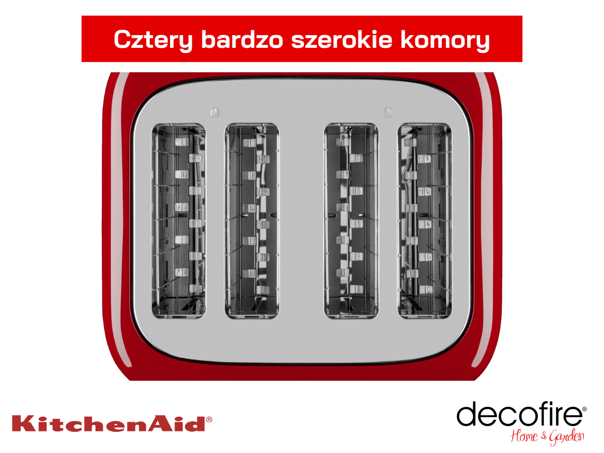 Cztery bardzo szerokie komory