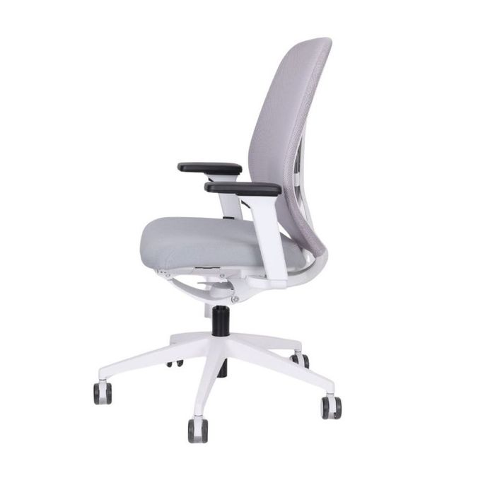 Grospol Ergonomiczny fotel biurowy 4U GS chrome tkanina Strong - 8 kolorów