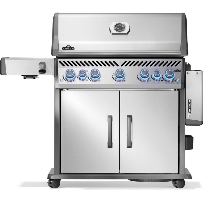 Grill gazowy Napoleon Rogue PRO-S 625 RSIB  z palnikami bocznym i tylnym na podczerwień (RPS625RSIBPSS-2-PL)