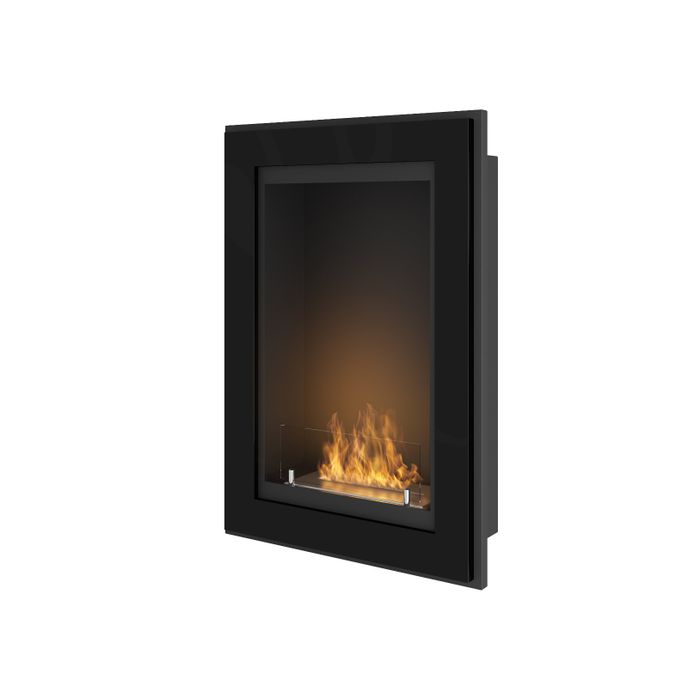 Biokominek wiszący Simple Fire FRAME 550 czarny 550x790 mm