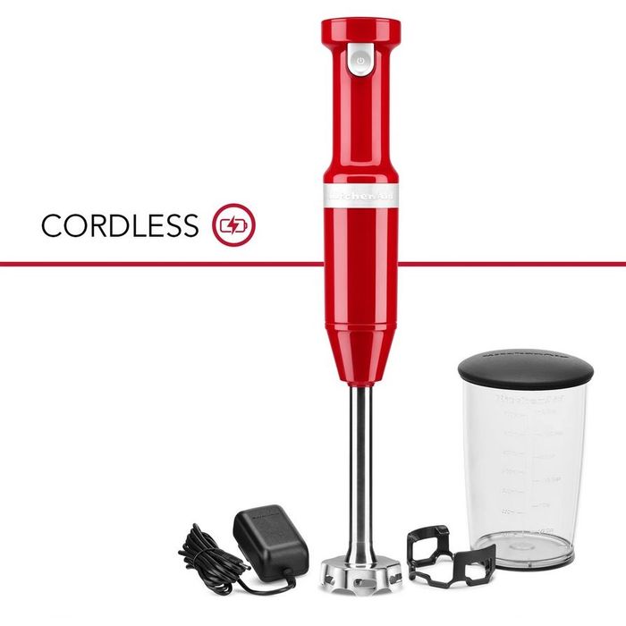 Bezprzewodowy blender ręczny Empire Red KitchenAid (5KHBBV53EER)