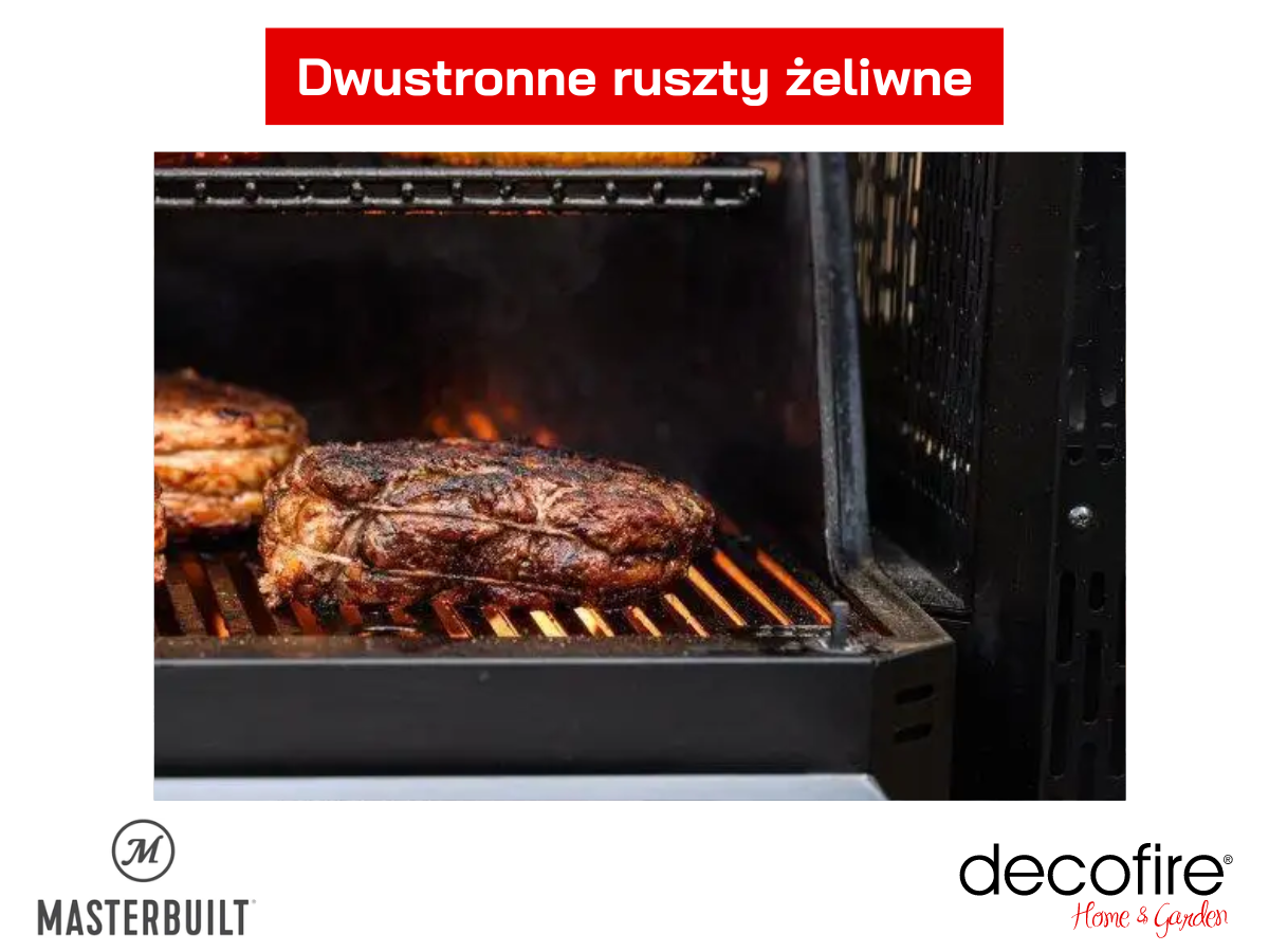 Dwustronne ruszty żeliwne