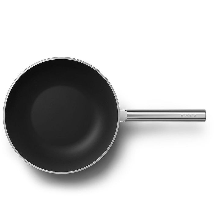 Wok 30 cm Czarny Smeg (WOF3002BLM)