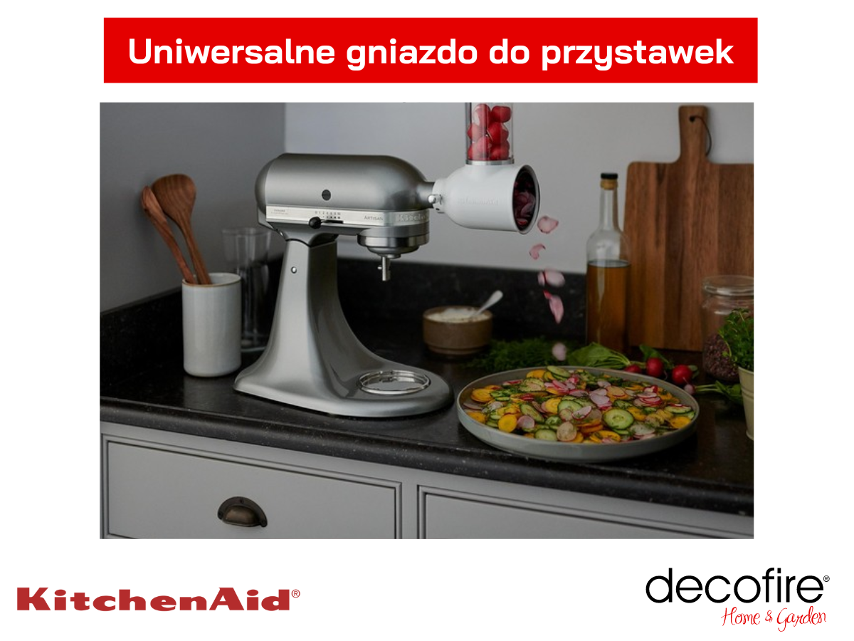 Uniwersalne gniazdo na dodatkowe przystawki