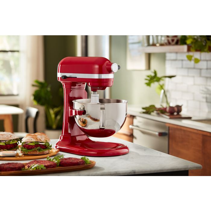 Mikser stojący 5,2 l z podnoszoną dzieżą KitchenAid Heavy Duty, Empire Red (5KSM55SXXEER)
