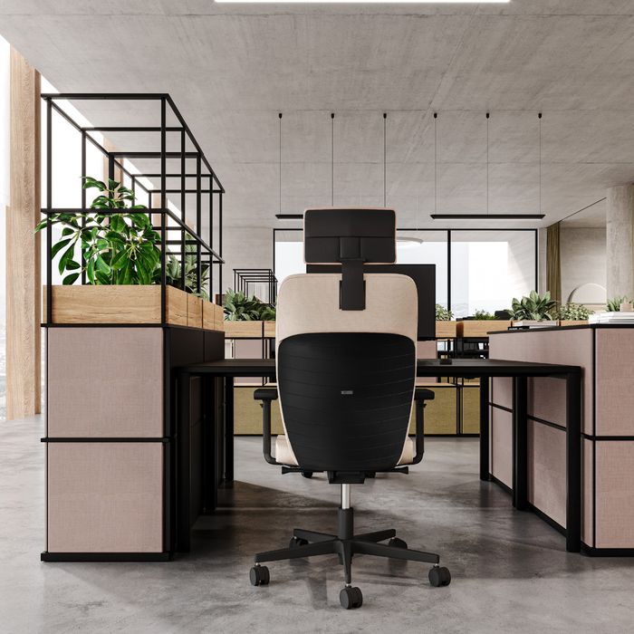 Fotel obrotowy DUAL DU 103 black Bejot 