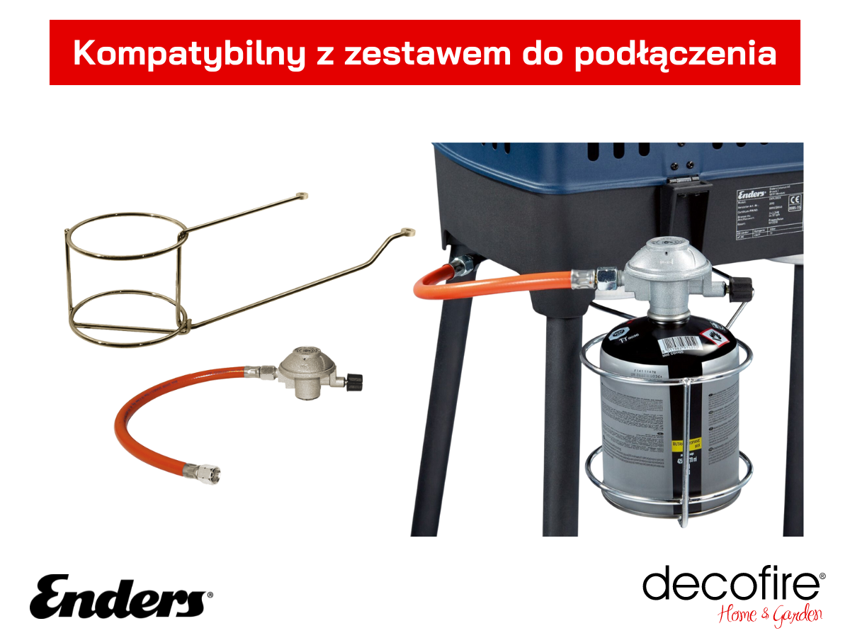 Kompatybilny z zestawem do podłączenia