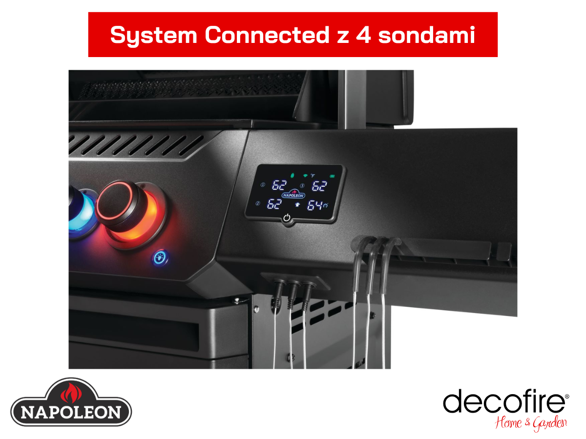System Connected z wyświetlaczem i sondami