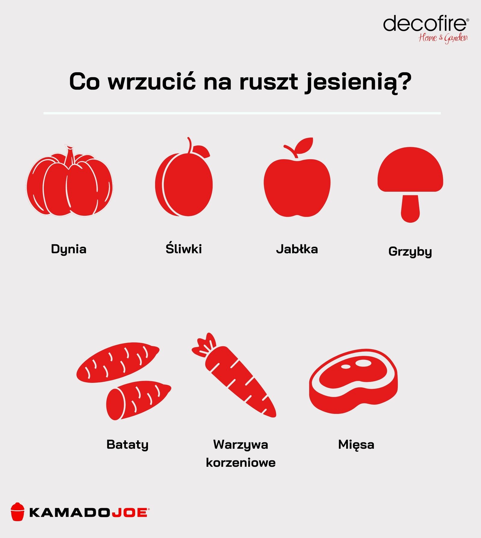 Jesienne grillowanie z Kamado Joe – co wrzucić na ruszt?