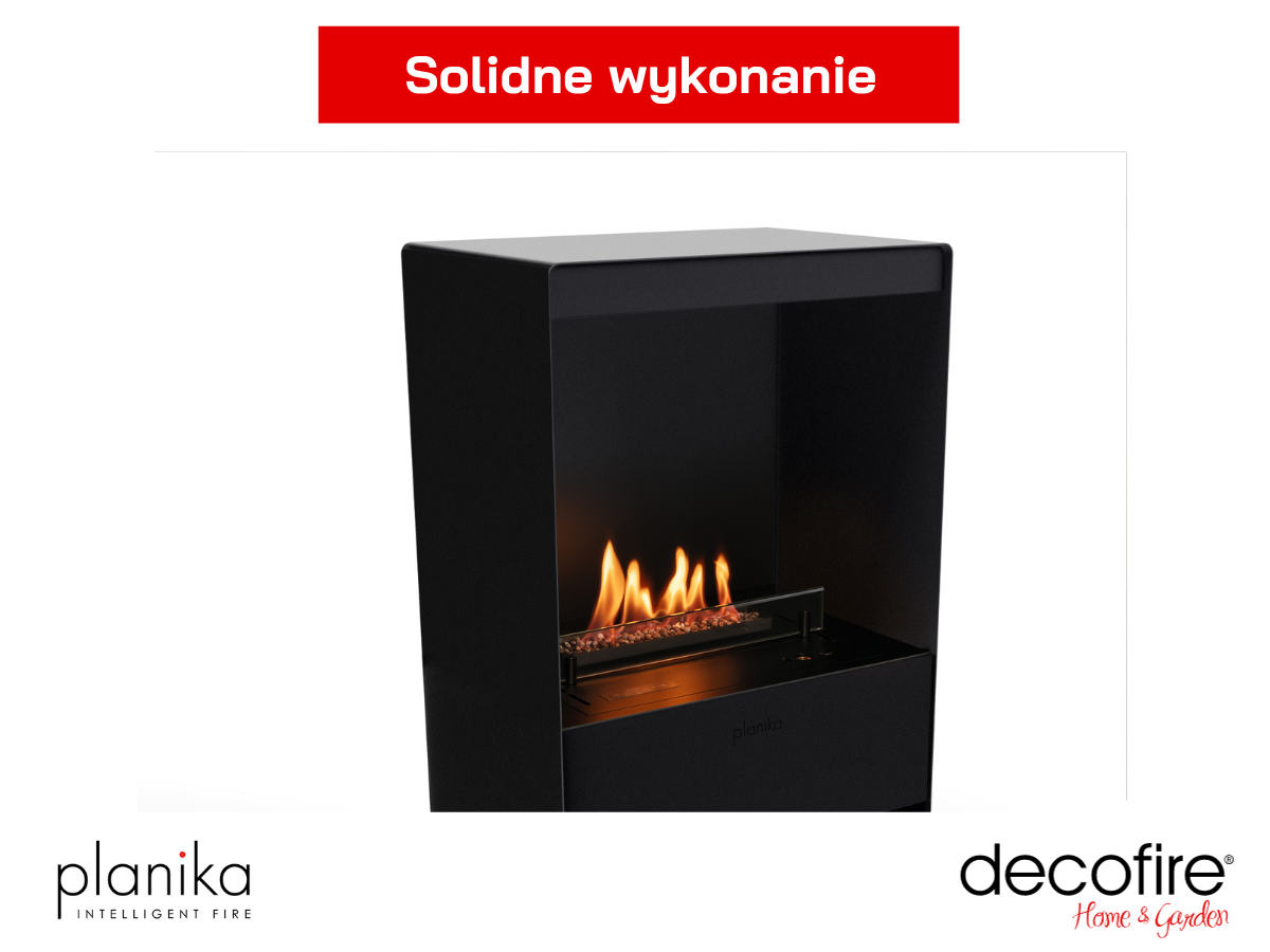 Biokominek Senso Stove Planika - solidne wykonanie