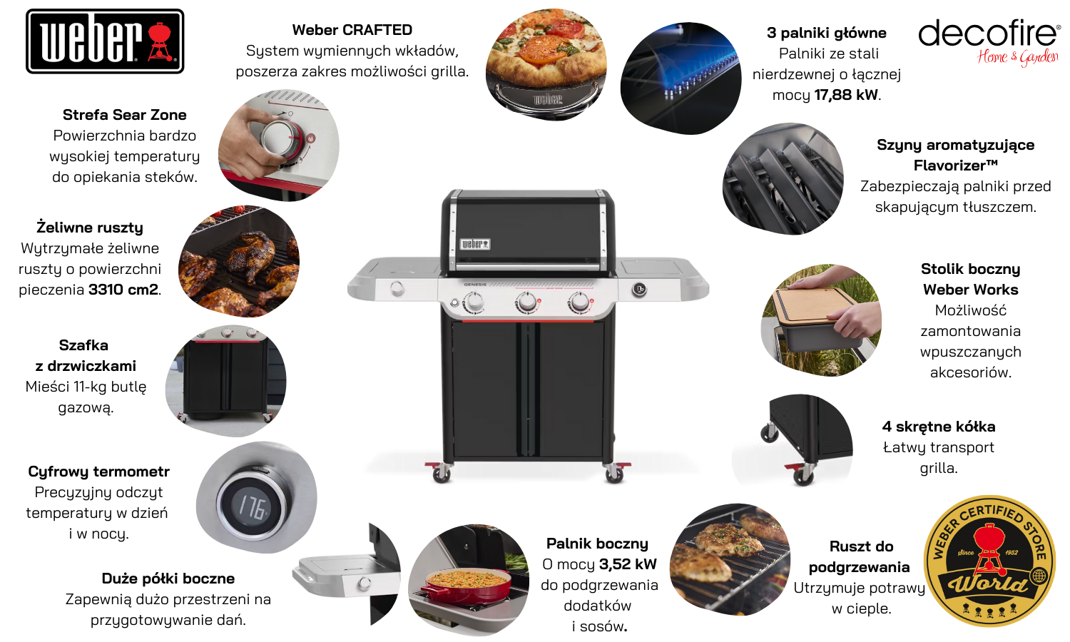 Grill gazowy Weber Genesis E-335W