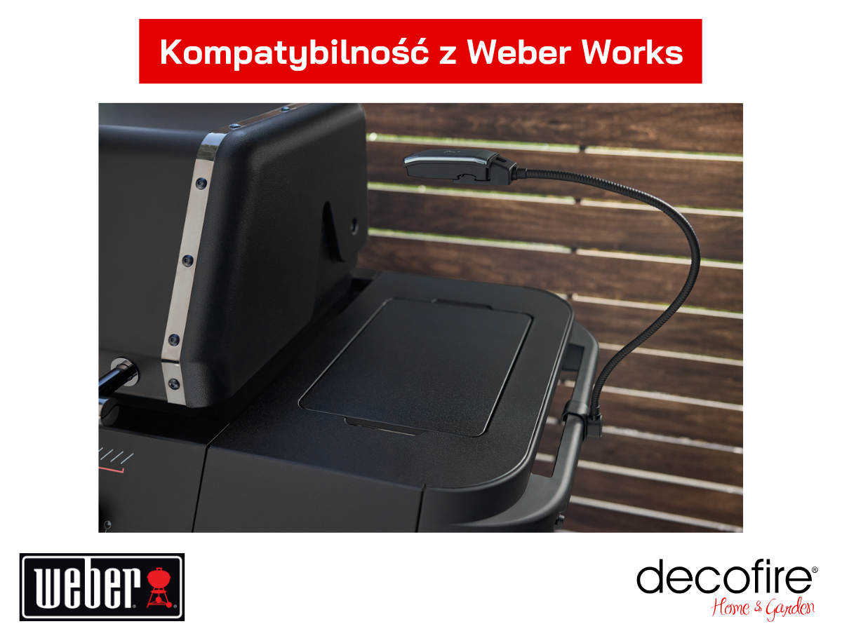 Lampka giętka kompatybilna z Weber Works