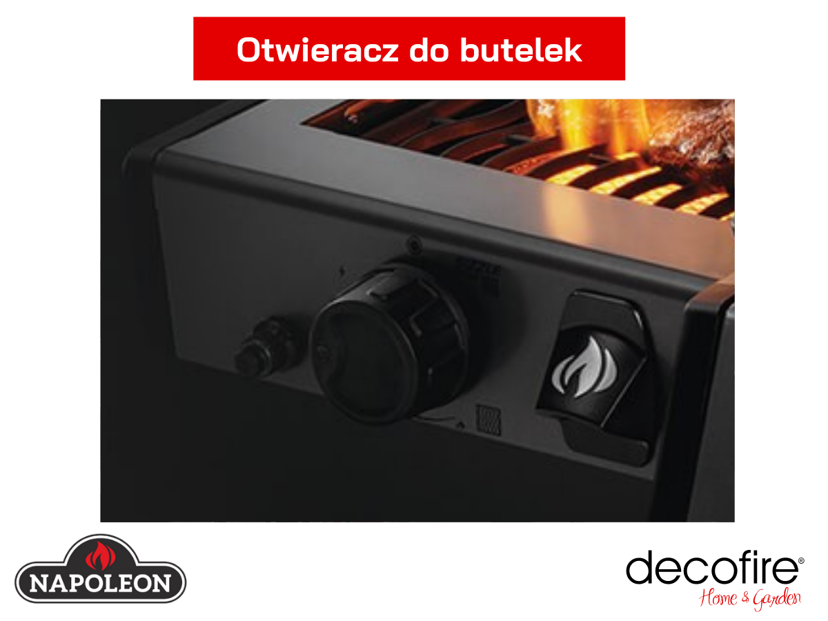Otwieracz do butelek w grillu gazowym Napoleon Freestyle 365 SIB