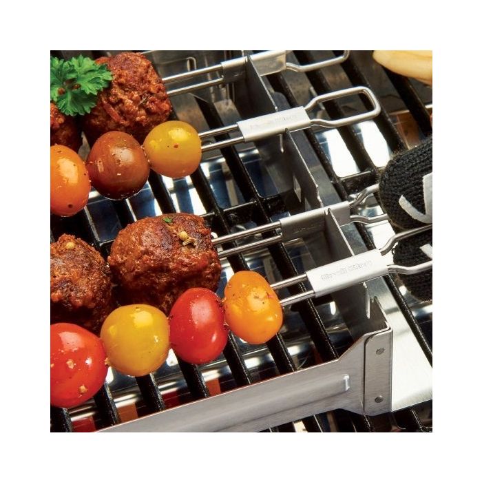 Podwójne szpikulce do szaszłyków - 4 szt. Broil King (64049)