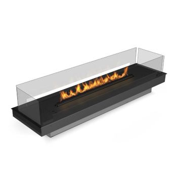 Biokominek Planika Prime Fire 2.0 1190 Burner z ramą i panelami szklanymi