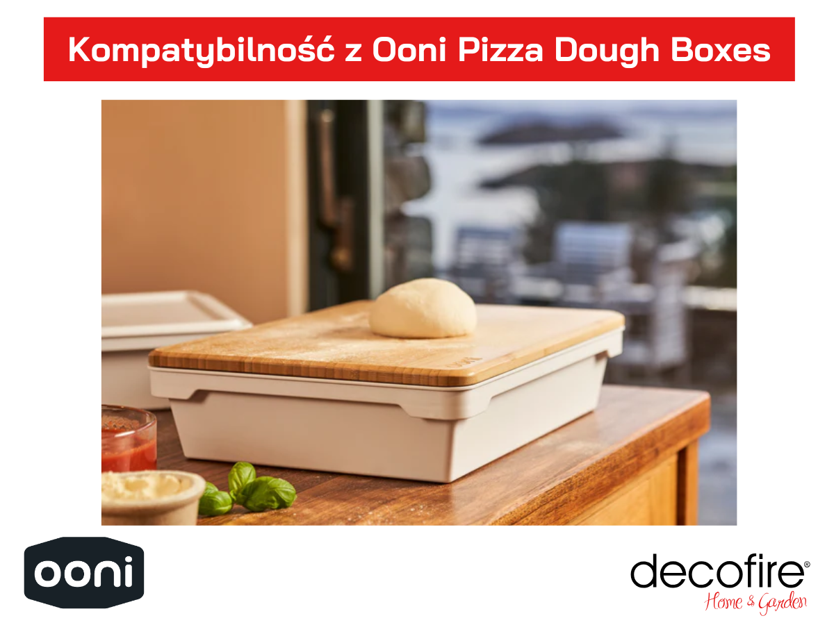 Idealne uzupełnienie systemu Ooni Pizza Dough Boxes