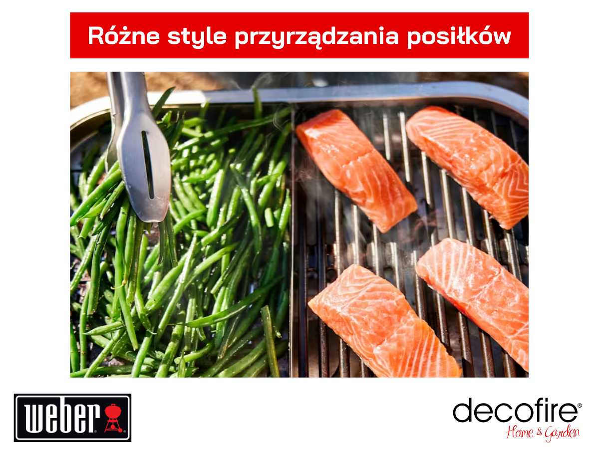 Grill elektryczny Weber Lumin Smart Compact – wiele trybów pracy