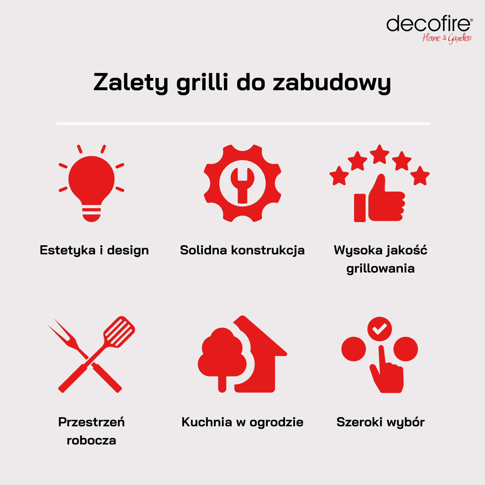 Grille wolnostojące – zalety
