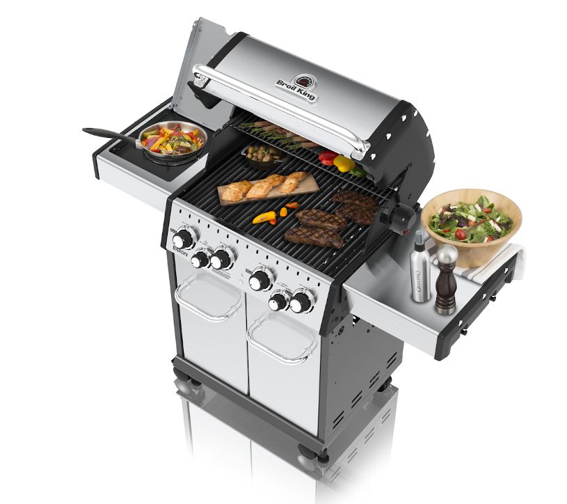 Grill gazowy ze stali nierdzewnej Broil King Baron S 490