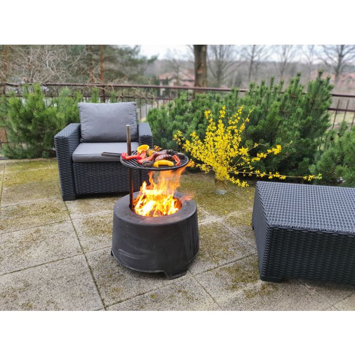 Palenisko ogrodowe bezdymne Firefly Black Infire
