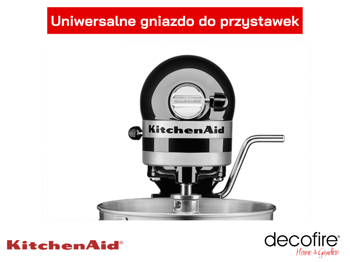 Uniwersalne gniazdo na dodatkowe przystawki w mikserze Heavy Duty 5 Onyx Black