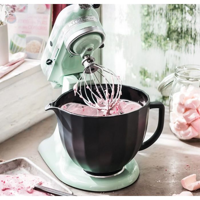 Unikalna dzieża ceramiczna Czarna Muszla 4,7L Artisan 5 KitchenAid (5KSM2CB5PBS)
