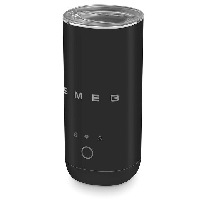 Spieniacz do mleka Czarny Smeg (MFF02BLMEU)