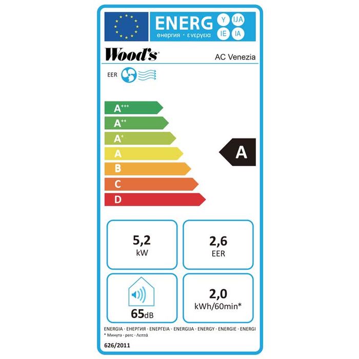 Wood's Klimatyzator przenośny VENEZIA 18 BTU