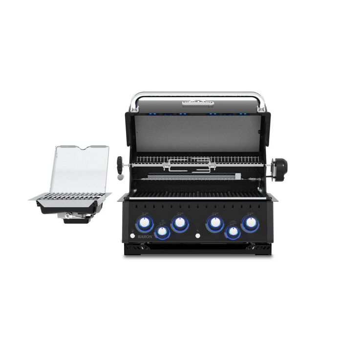Grill gazowy Baron 490 IR BI Shadow do zabudowy Broil King