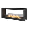 Biokominek do zabudowy Infire 2 SIDE 1200 czarny