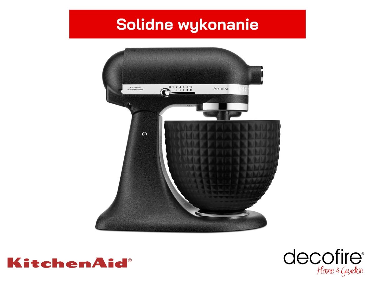 Solidne wykonanie miksera KitchenAid