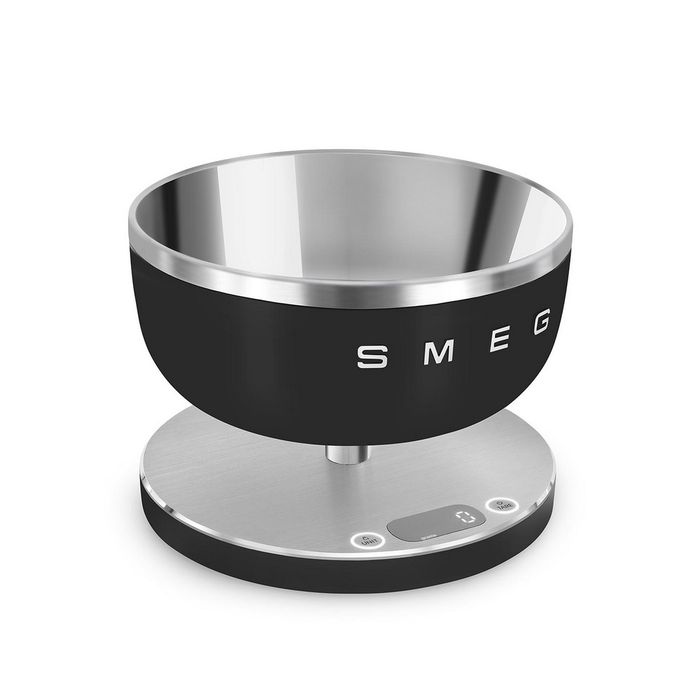 Cyfrowa waga kuchenna Czarny Smeg (KSC01BLMWW)