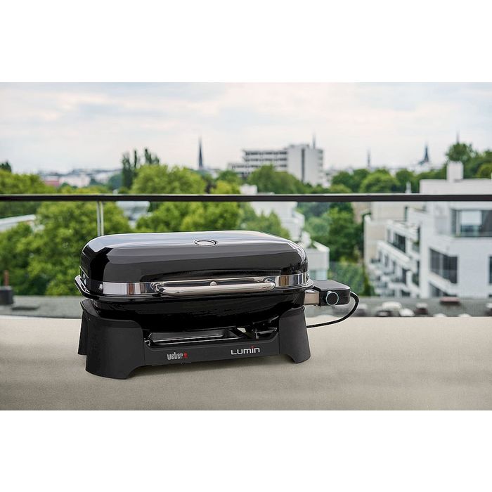 Grill elektryczny Weber Lumin czarny (92010979)