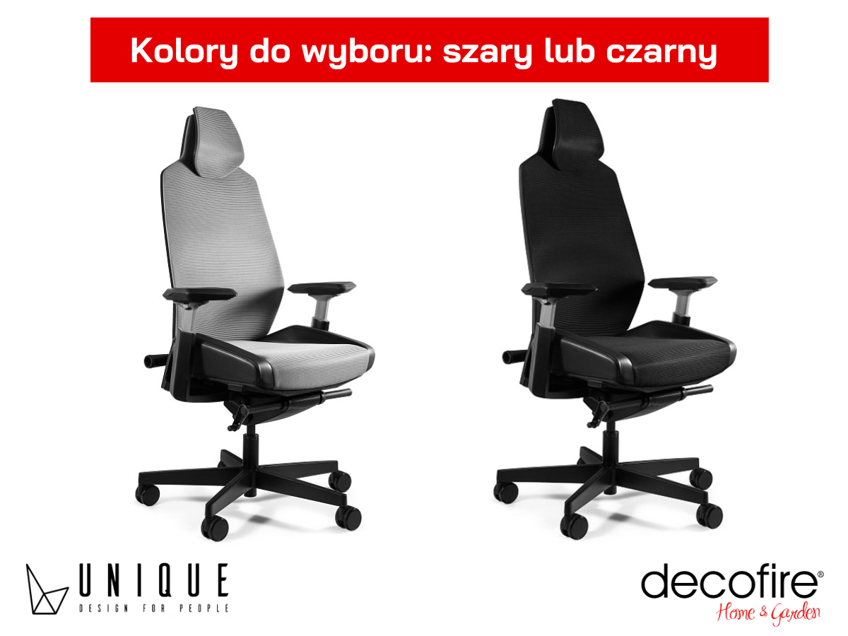 Dwa kolory do wyboru: szary i czarny