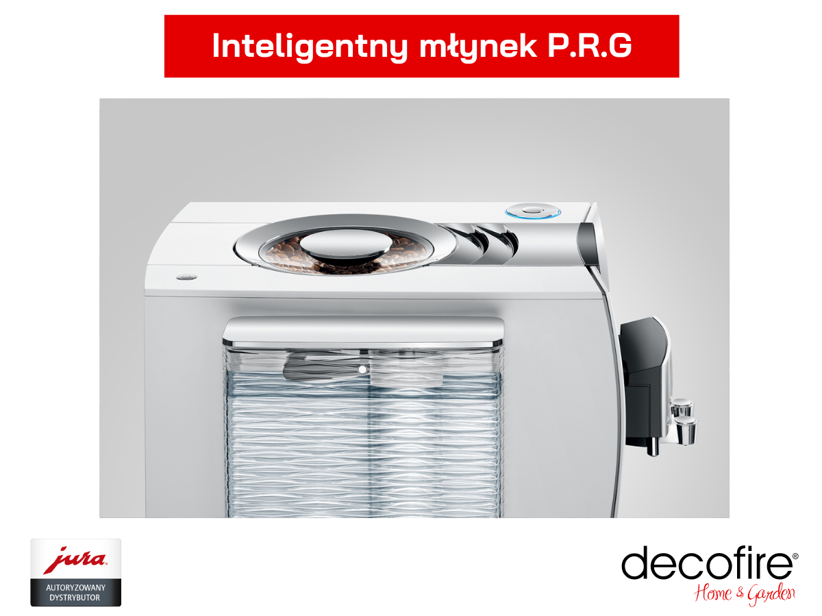 Ekspres do kawy Jura Z10 Diamond White (EA) z inteligentnym młynkiem P.R.G.