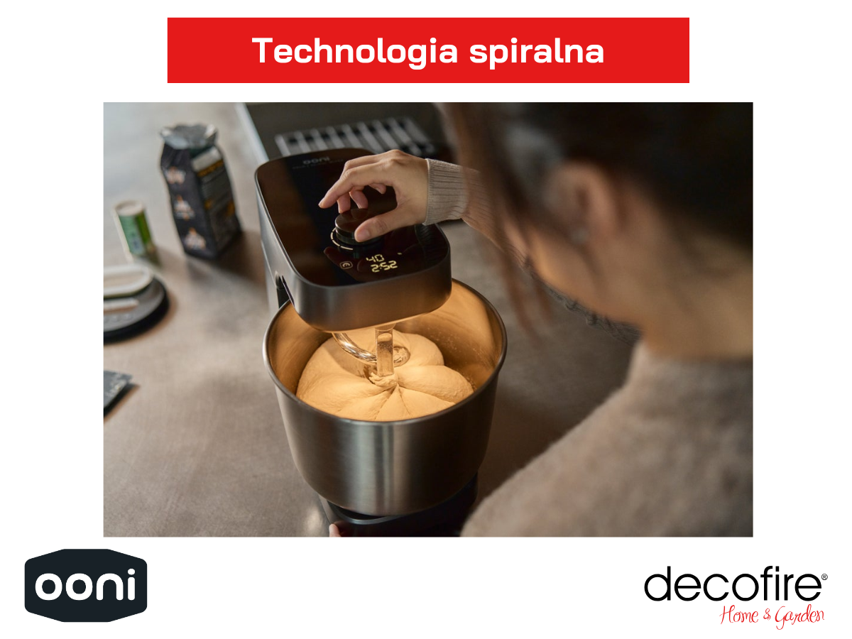Profesjonalna technologia mieszania spiralnego