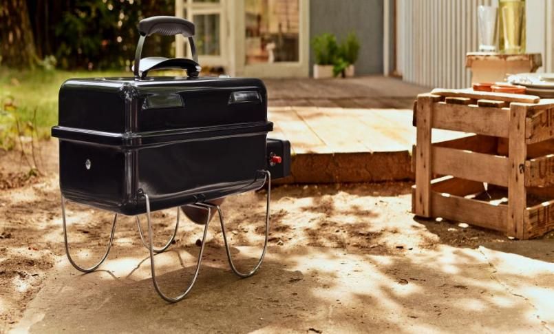 Mały grill gazowy na balkon - model Weber Go-Anywhere