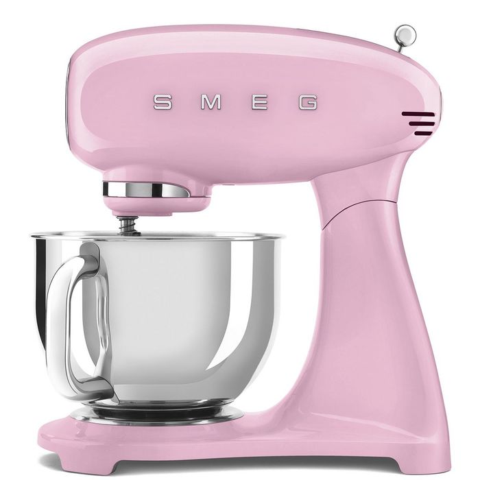 Mikser planetarny 50's Pastelowy róż 4,8L Smeg (SMF05PKEU)