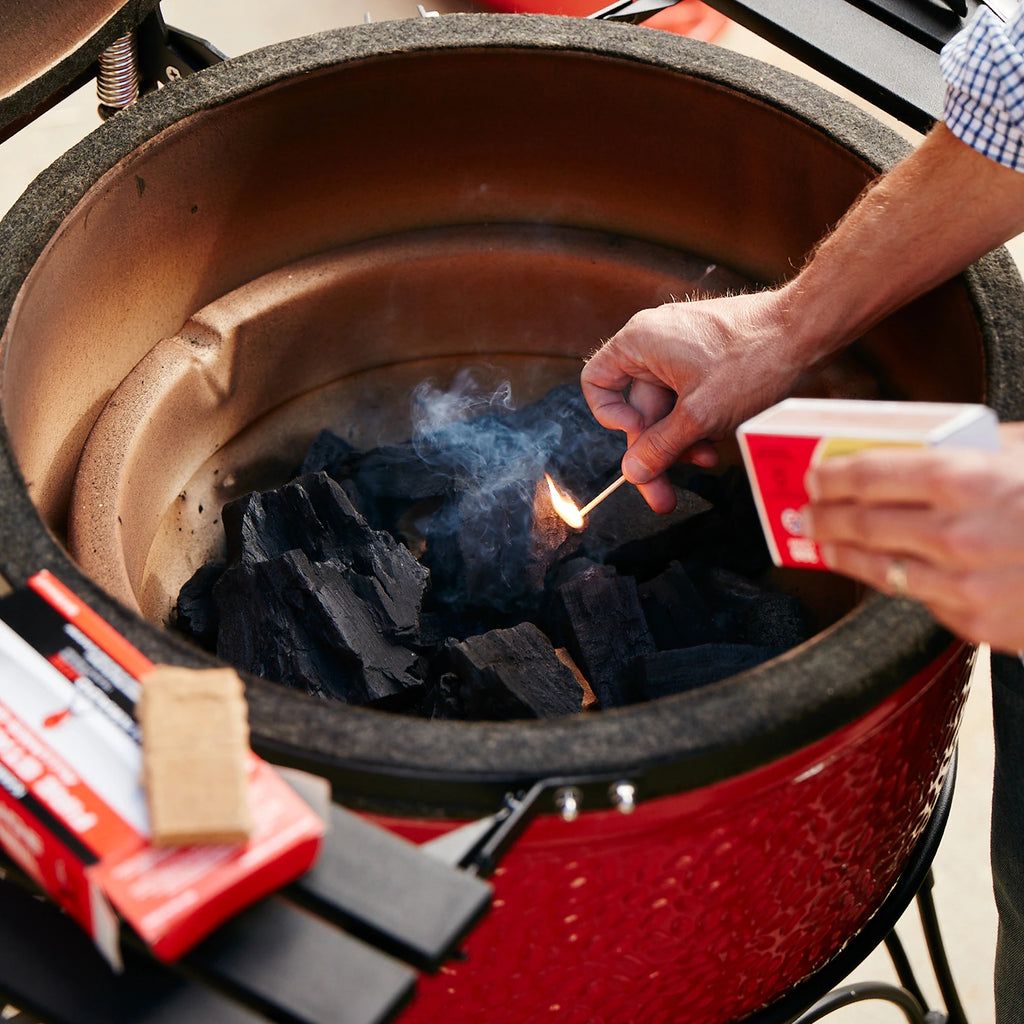 Rozpalanie grilla węglowego Kamado Joe