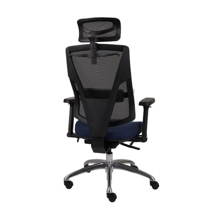 Grospol Fotel biurowy Futura 4 S Plus chrome tkanina Hygge - 8 kolorów