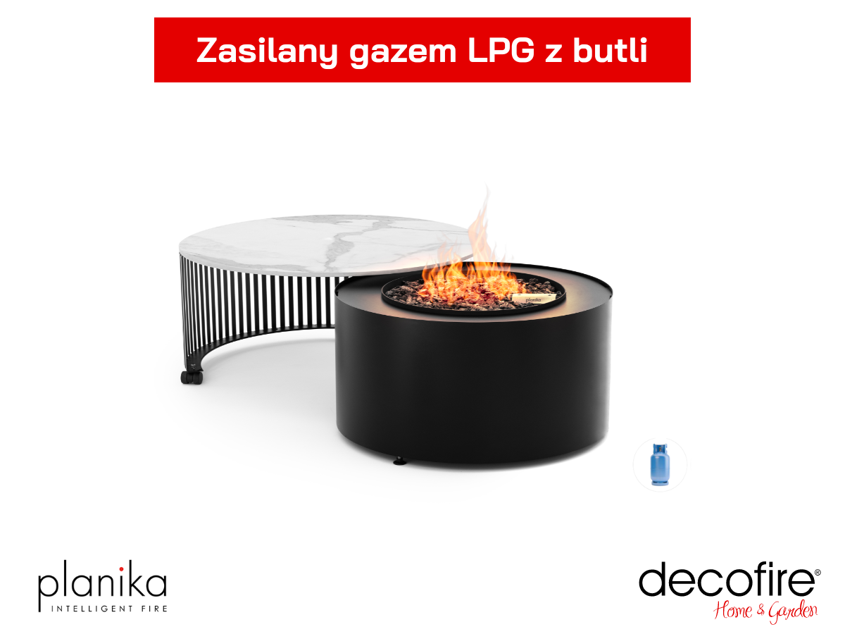 Zasilany gazem LPG
