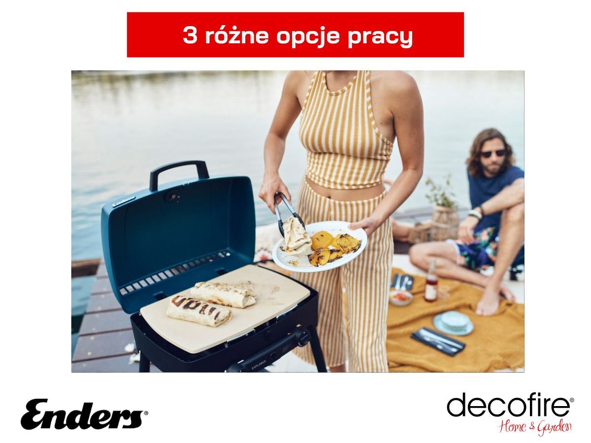 Grill gazowy Enders Explorer Next PRO - 3 różne opcje pracy