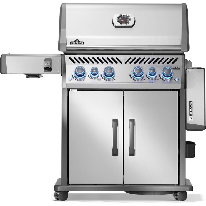 Grill gazowy Napoleon Rogue PRO-S 525 RSIB z palnikami bocznym i tylnym na podczerwień (RPS525RSIBPSS-2-PL)