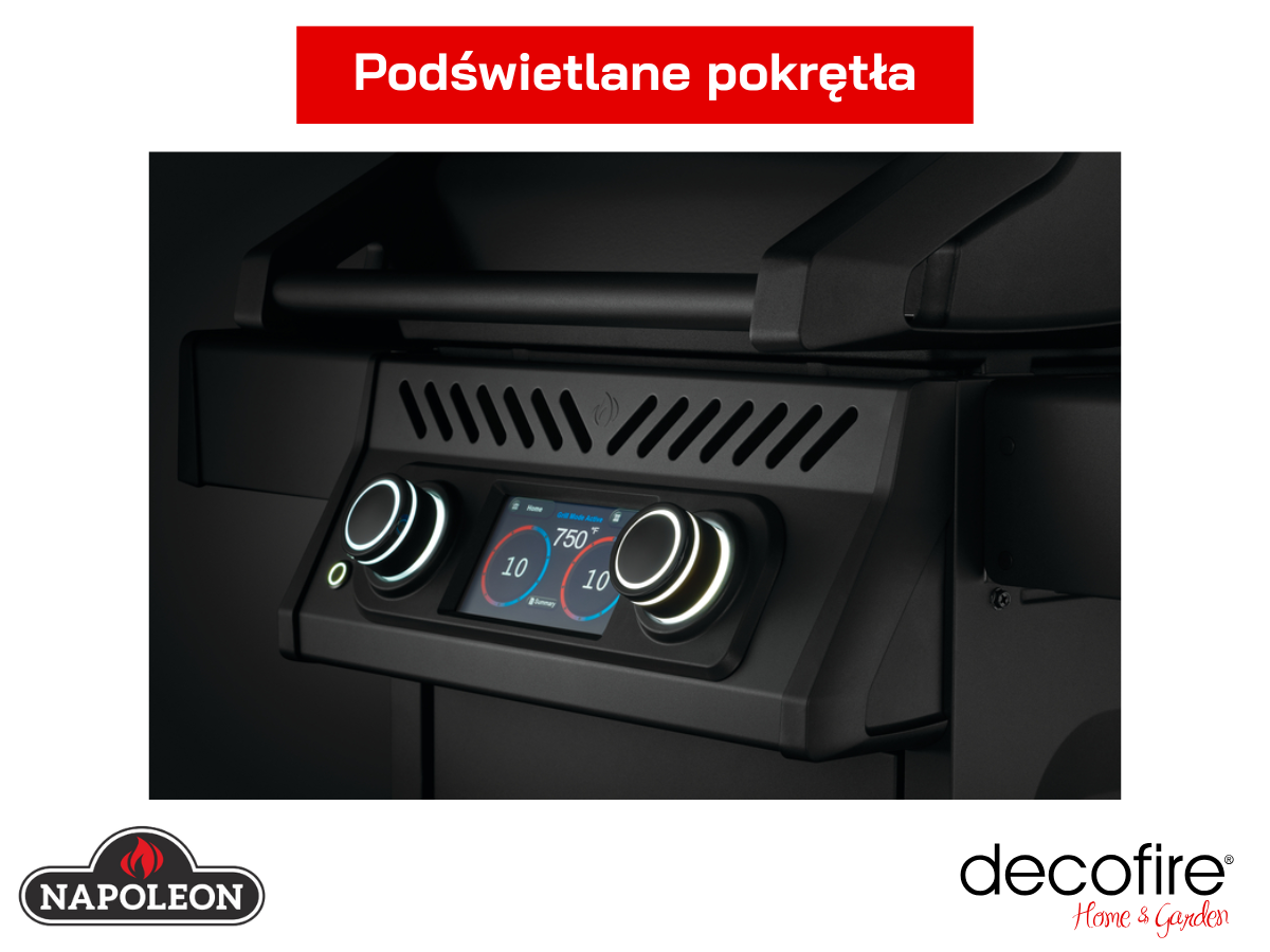 Podświetlane pokrętła