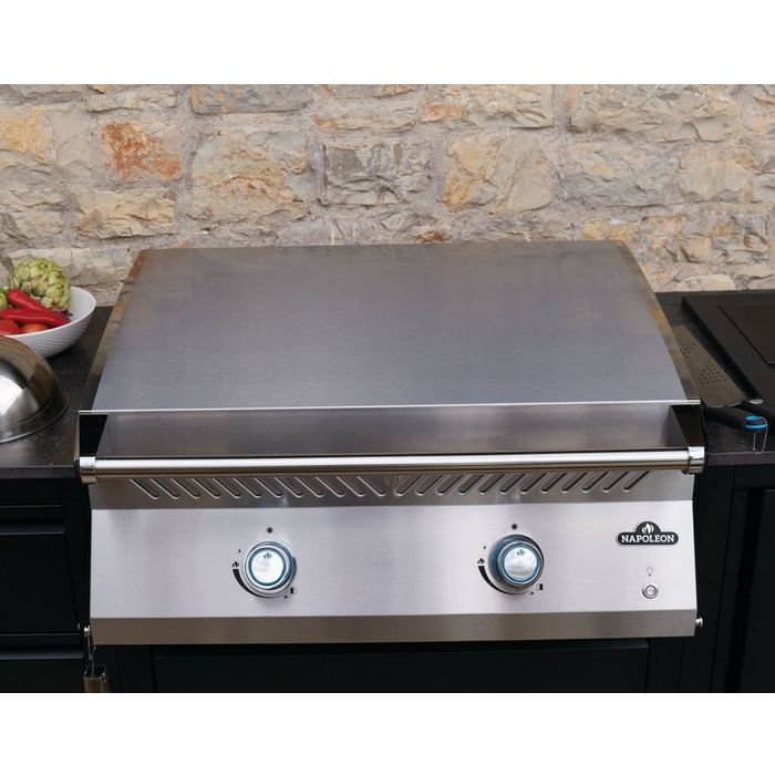 Grill plancha gazowa do zabudowy Napoleon BIG 700 Series 32"  Stal szlachetna (BIG32FTPSS-PL)