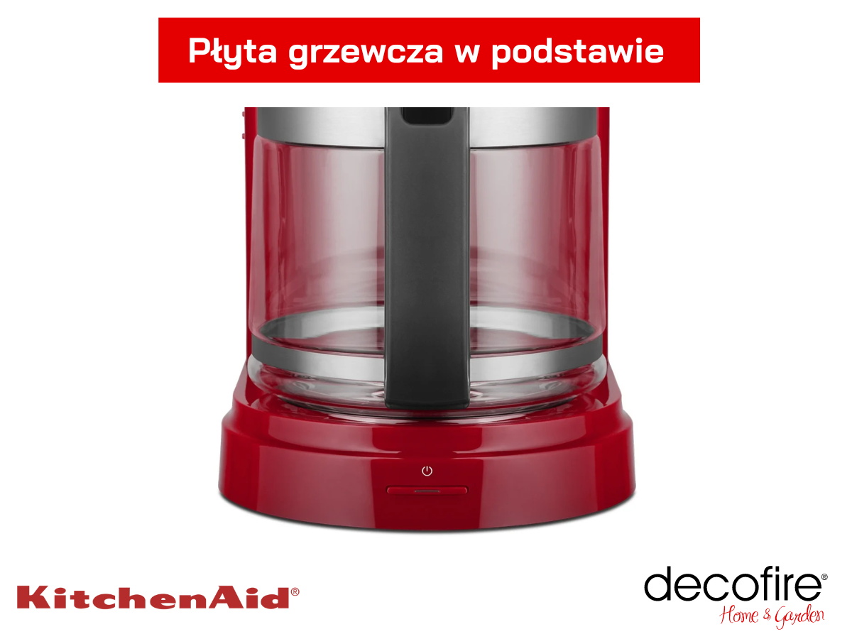 Płyta grzewcza w ekspresie przelewowym KitchenAid