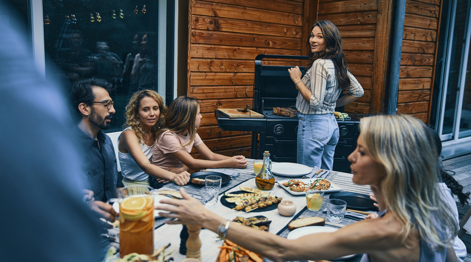 Grill gazowy Campingaz Series na imprezie